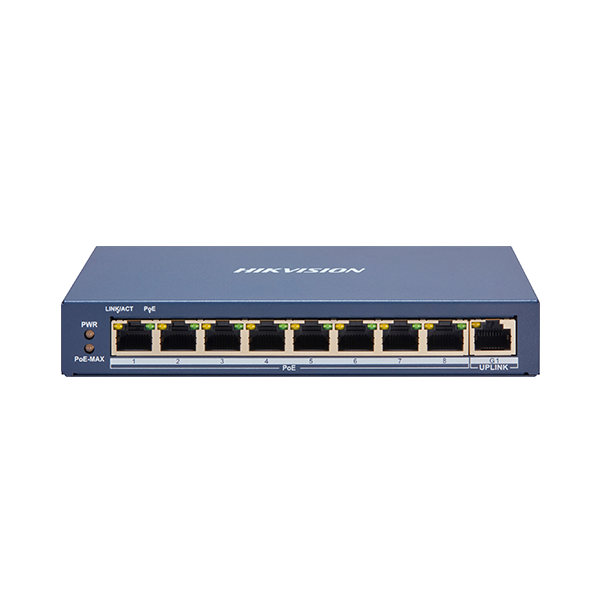 Hikvision DS-3E1309P-EI Smart Managed 8-Port 100Mbps PoE Switch